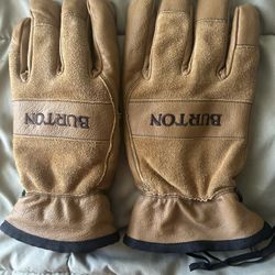 Burtons Men’s Lifty Leather Gloves Rawhide 