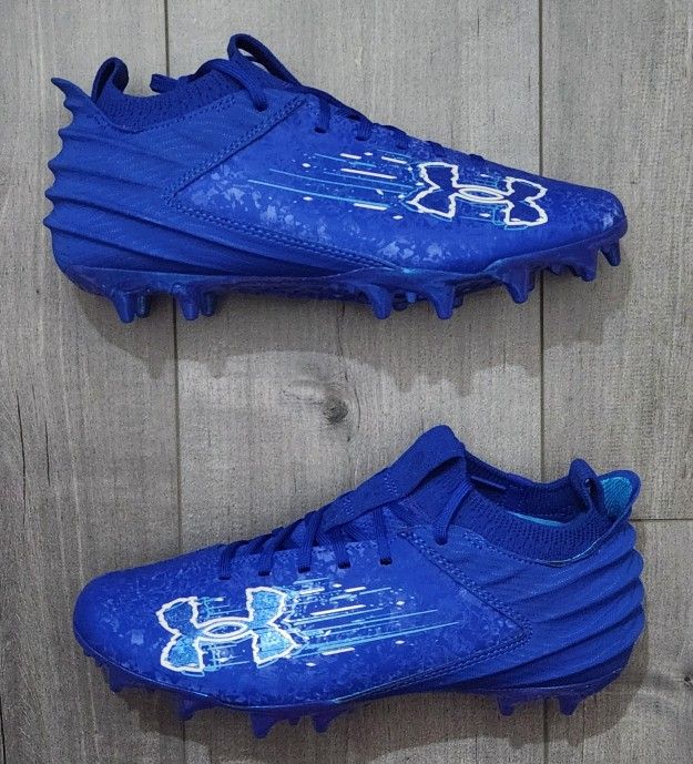 Under Armour Blur Smoke Suede 2.0 MC Football Cleats (contact info removed)-400 Men's Sizes 9 & 10 New🏈