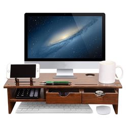 Desk Riser w Drawers