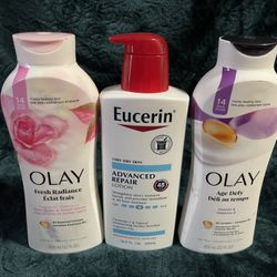 Eucerin and Body Wash 
