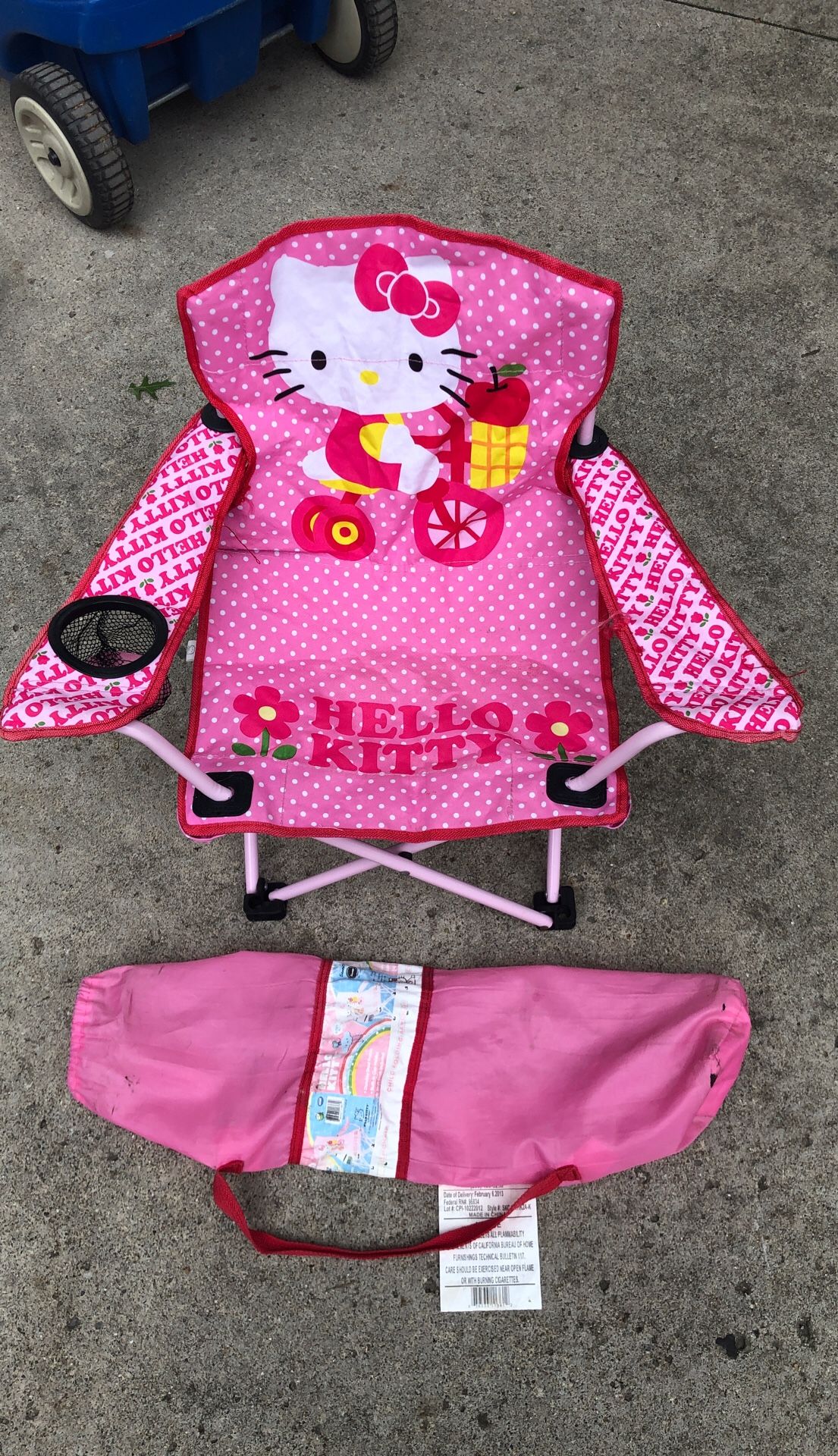 Hello Kitty girls outdoor/ indoor chair