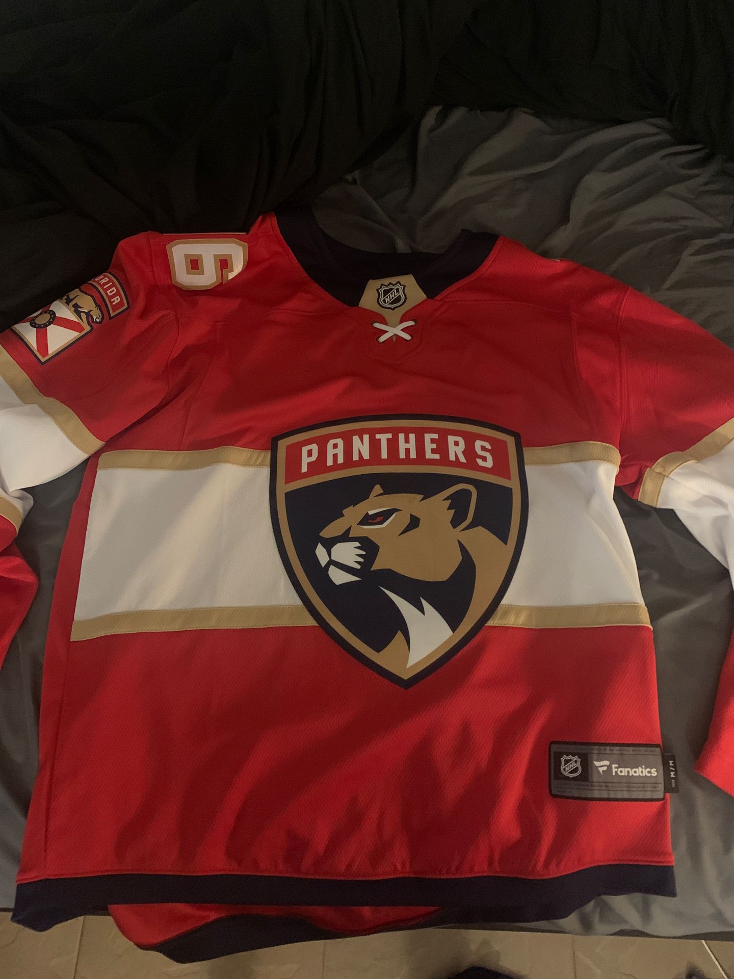Brand new panthers jersey (size M)