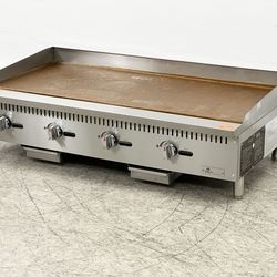 NSF 48 Manual griddle gas LP CD-MG48