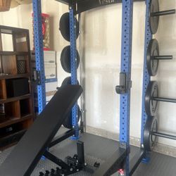 SQUAT RACK/ HR1000/ VESTAFITNESS/ WEIGHTS/ BARBELL/ BENCH/ GYM EQUIPMENT/ FREE DELIVERY 🚚 