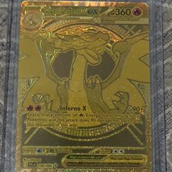 Gold Charizard 