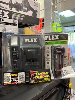 FLEX TOOLS 24V 2.5AH Battery & Charger Starer Kit