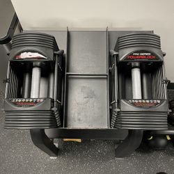 Powerblock Pro 50 Dumbbell Set With Stand