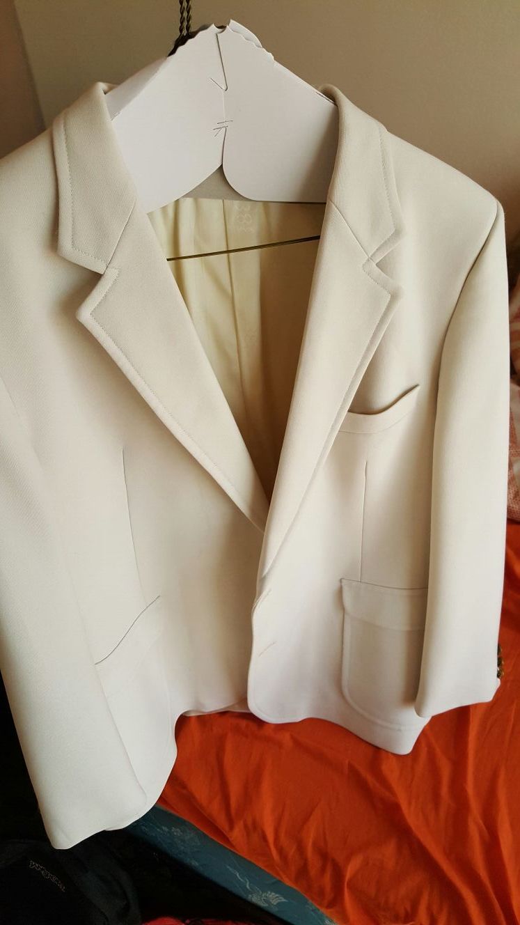 Off white vintage jacket