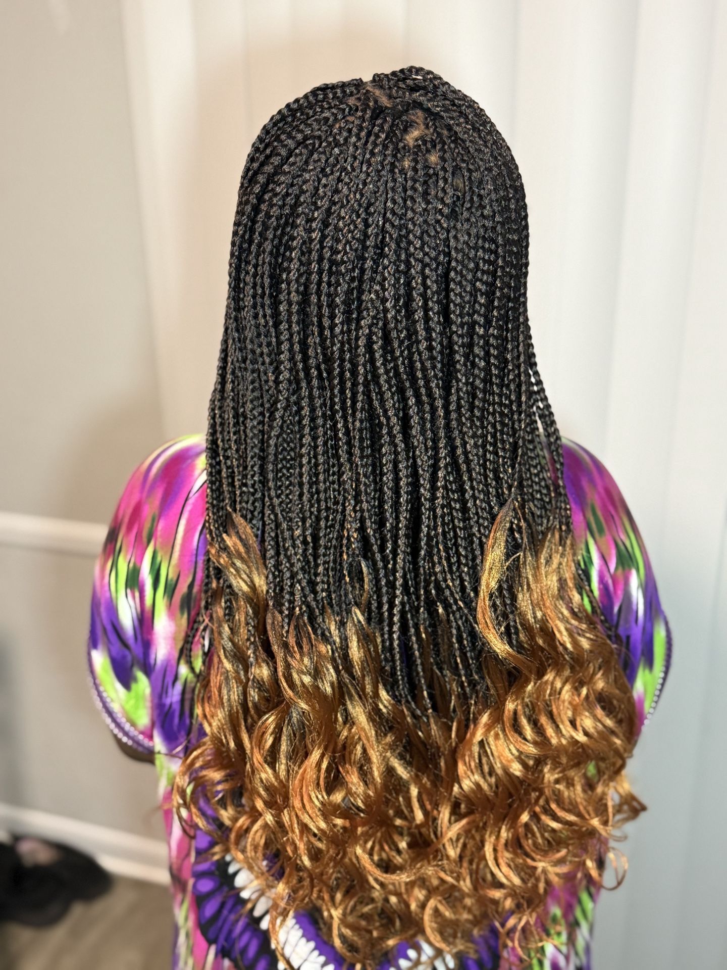 Pony Box Braids