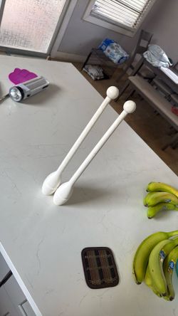 Rhythmic Gymnastics Batons Rubber Clubs