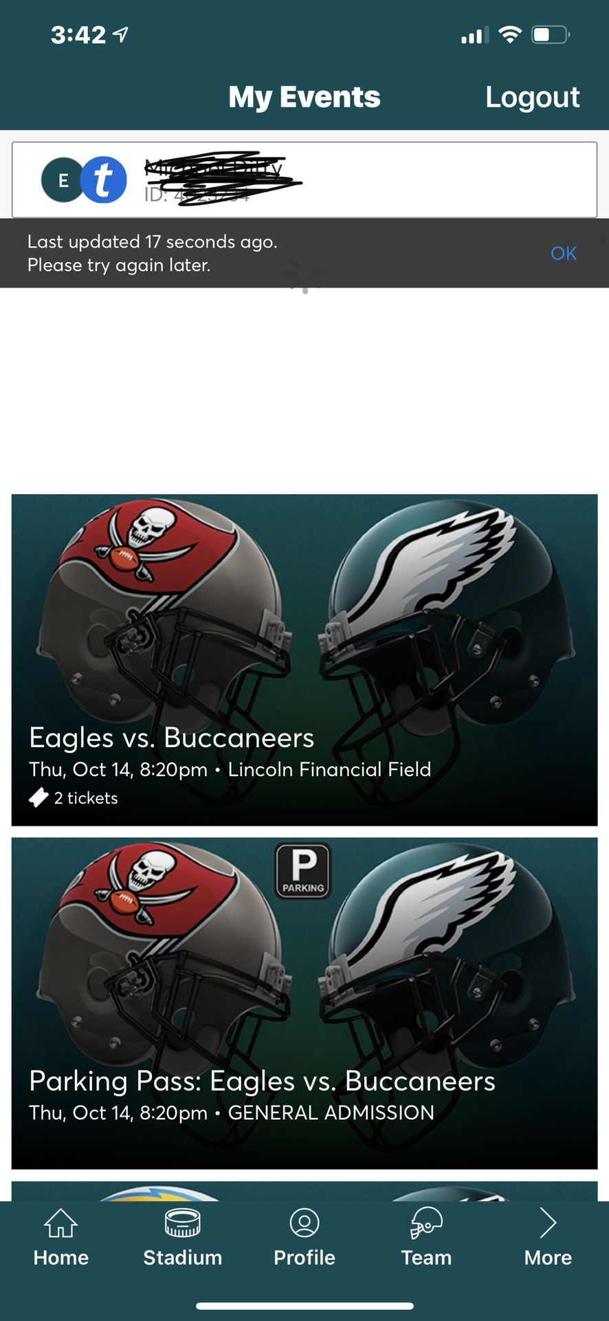 Eagles Bucs Thursday Night Football