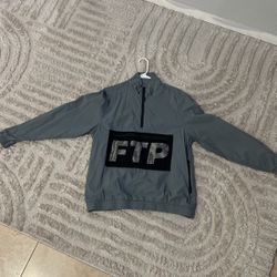 FTP grey jacket mesh pocket