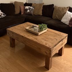 Wood Coffee Table 