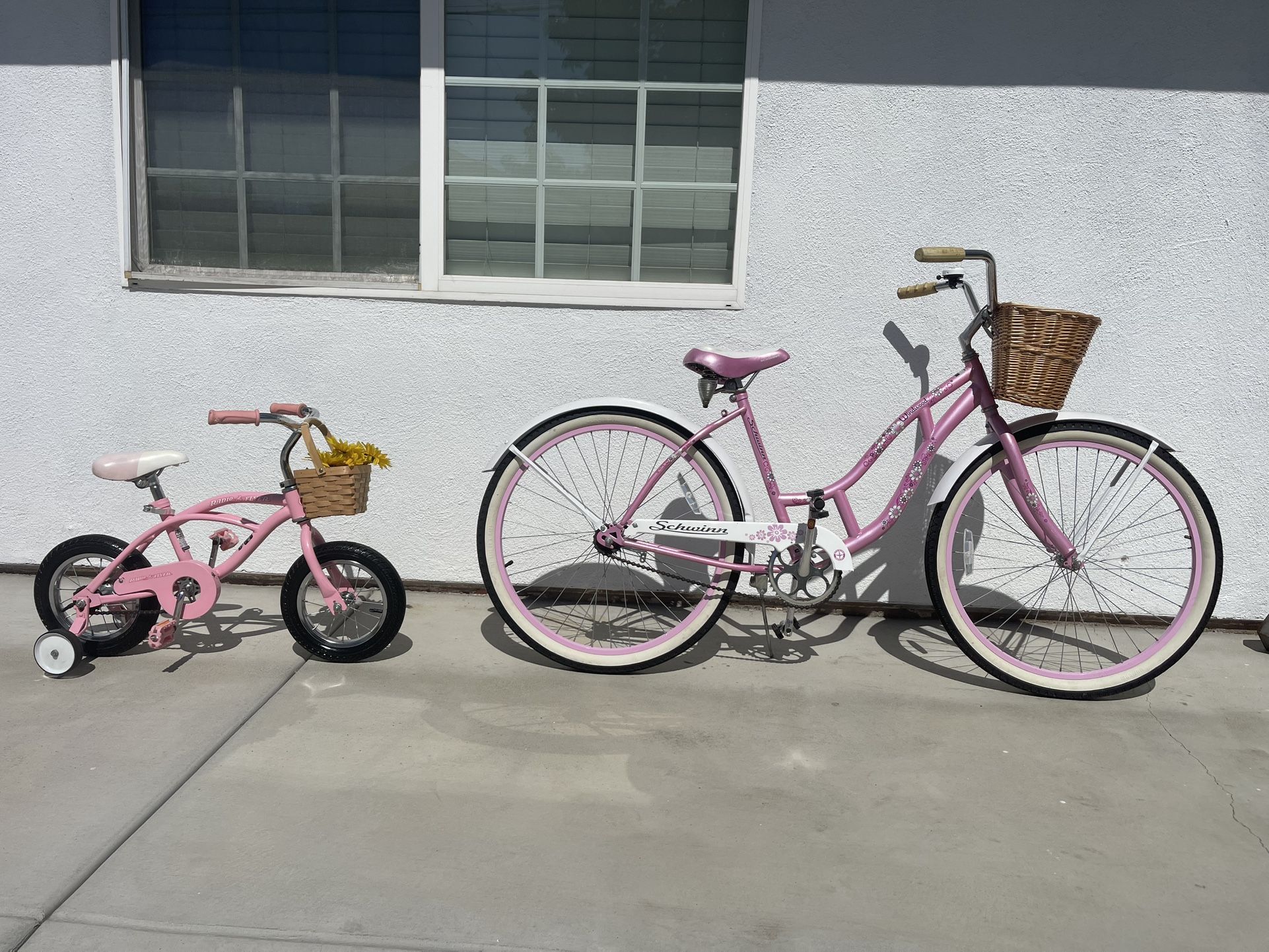MOMMY & ME BEACH CRUISER + RADIO FLYER TODDLER CRUISER