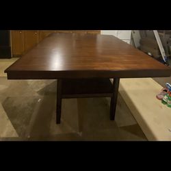 9 Piece High top Table For Sale! 