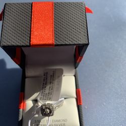 #69 1/10ct TW Diamond Sterling Silver Ring