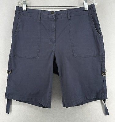 ARTISAN NY Walking Shorts Women's Size S / Small Cargo Flat Front Stretch Cotton