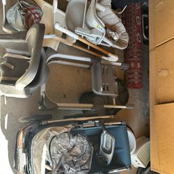 Uppa Baby Clic Stroller, Skip Hop High Chair, Graco High Chair! 