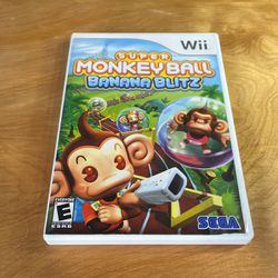 Nintendo Wii - Super Monkey Ball Banana Blitz