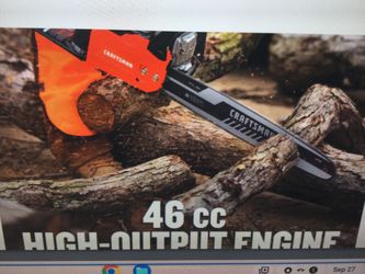 CRAFTSMAN S205 46-CC 2-CYCLE 20-IN GAS CHAINSAW