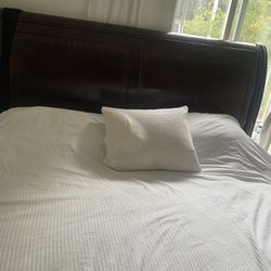 Bed and frame King $150 OBO