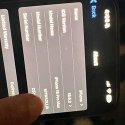 LOCKED IPHONE 16 Pro Max