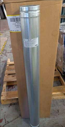Box of 6 Double wall pipe 4" , 48"