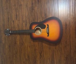 Fender acoustic guitar