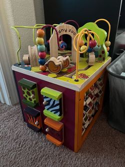 Zanny Zoo activity cube