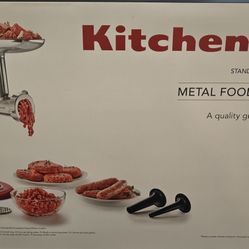 KitchenAid Metal Food Grinder *** NEW IN SEALED BOX ***