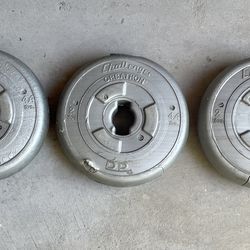 4.4 lbs Plastic/Cement Weight Plates