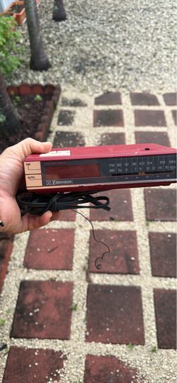 Radio reloj vintage