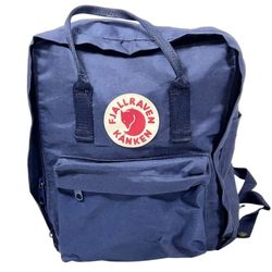Fjallraven Kanken Blue Backpack 14”x10” Gorpcore Bag Purse Tote