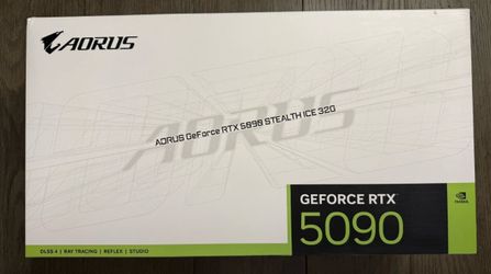 Gigabyte AORUS NVIDIA GeForce RTX 5090 STEALTH ICE Graphic Card