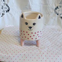 Kitty Cat Planter 