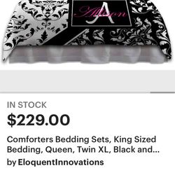 Beautiful Comforter Set (queen)