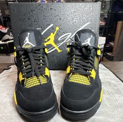 Air Jordan 4 - Black Thunder (Sz 10)