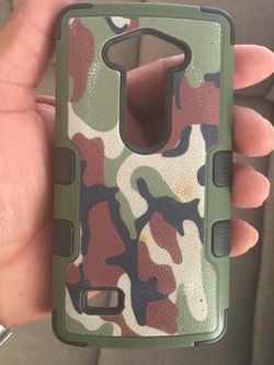 Military Grade TUFF Hybrid Case for LG G Stylo/Vista2-army fatigue $10