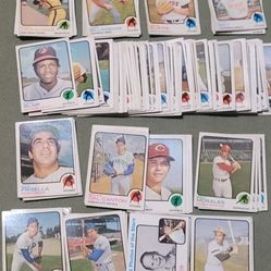 1970s BASEBALL CARDS OLD VINTAGE 100 Card Lot