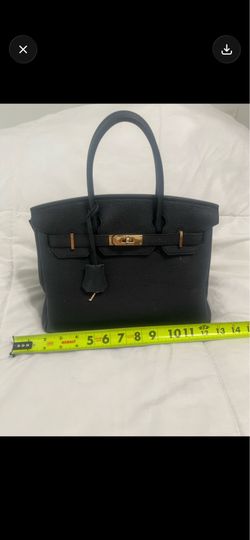 Luxury Hermes 30  Birkin-Style Handbag
