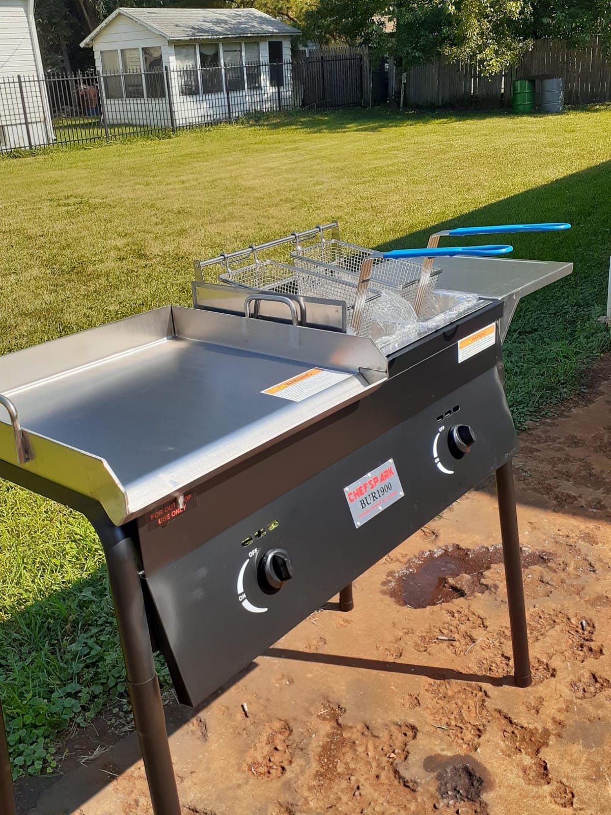 Plancha Taquera, Freidora Y Vaporera 3en1