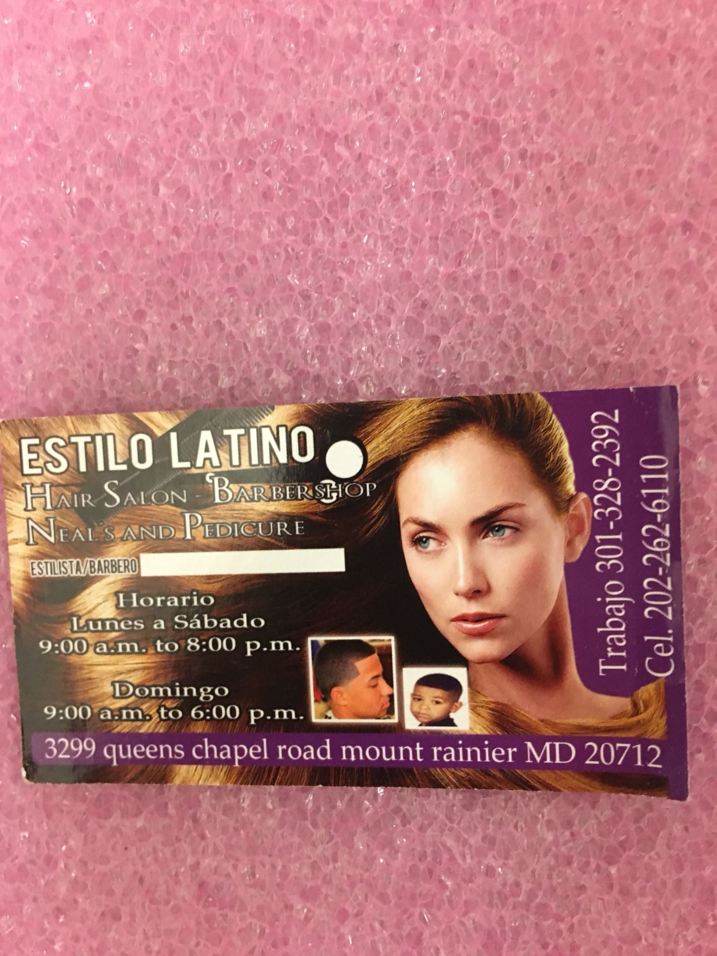 Estilo latino hair salon and barber shop