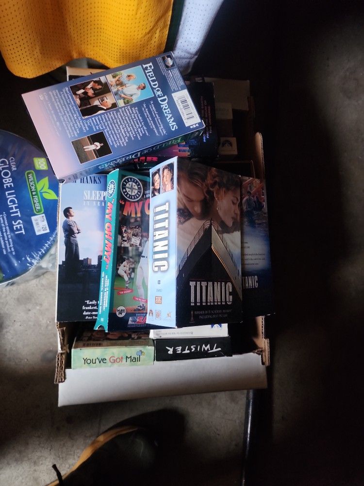 Whole Box Of Vhs