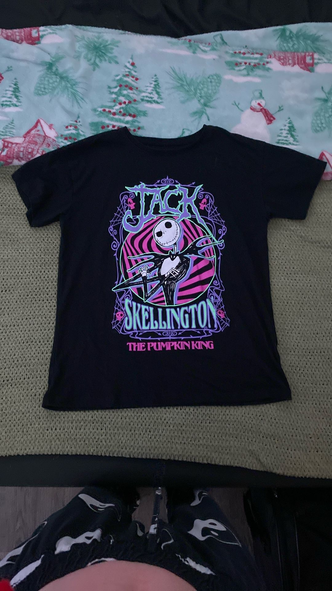 Tim Burtons jack skeleton shirt