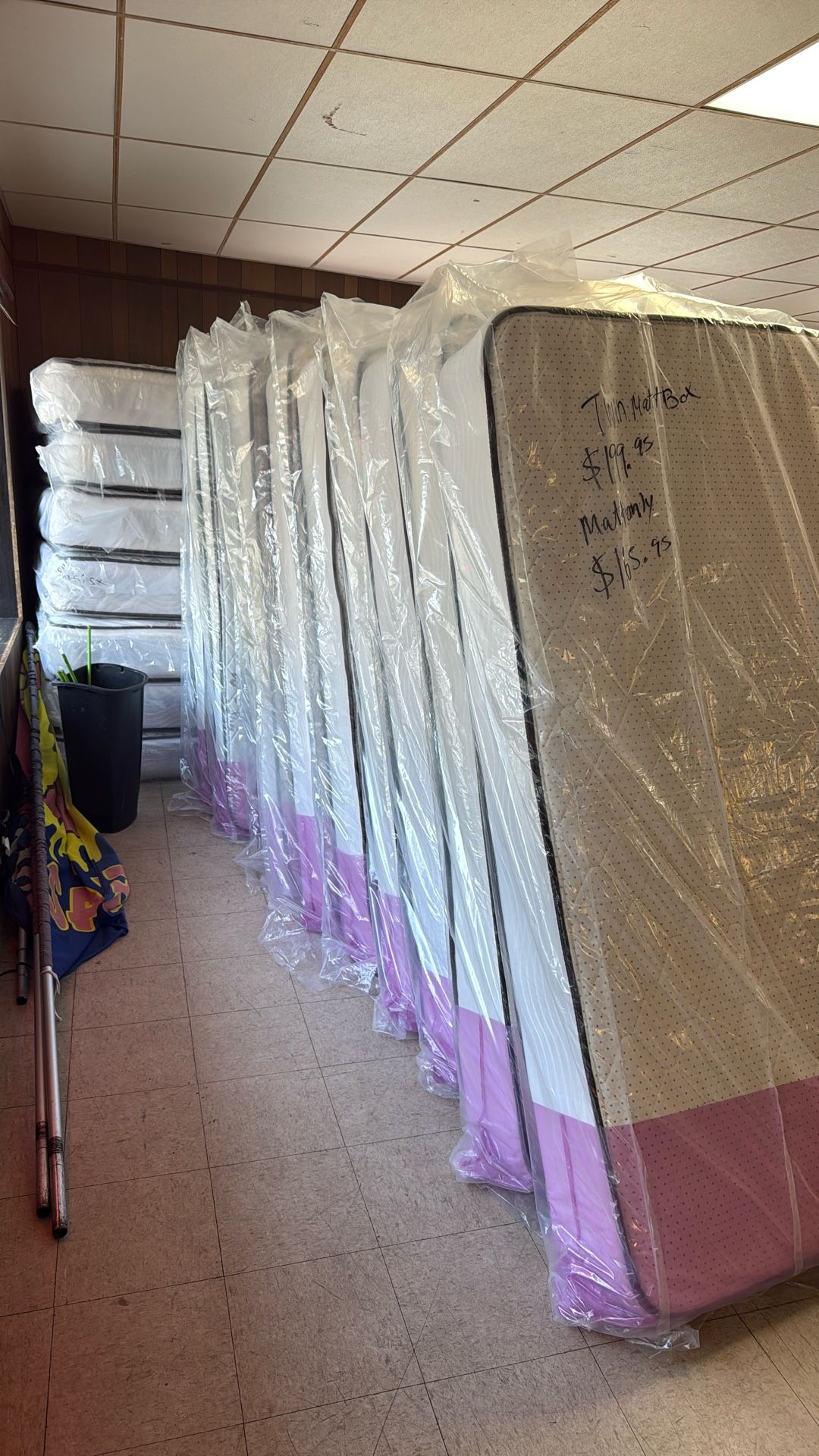 Twin size mattresses for $165 twin size sets for $200 grab and go for over 60 years