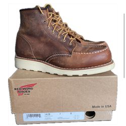 Red Wing Women’s Leather Heritage 6-inch Moc 3428 Sz 7