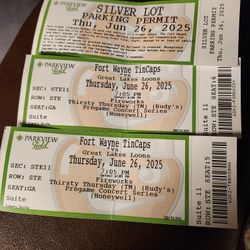 Tin Caps Tickets 