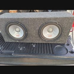 Subwoofer And Amplifier 