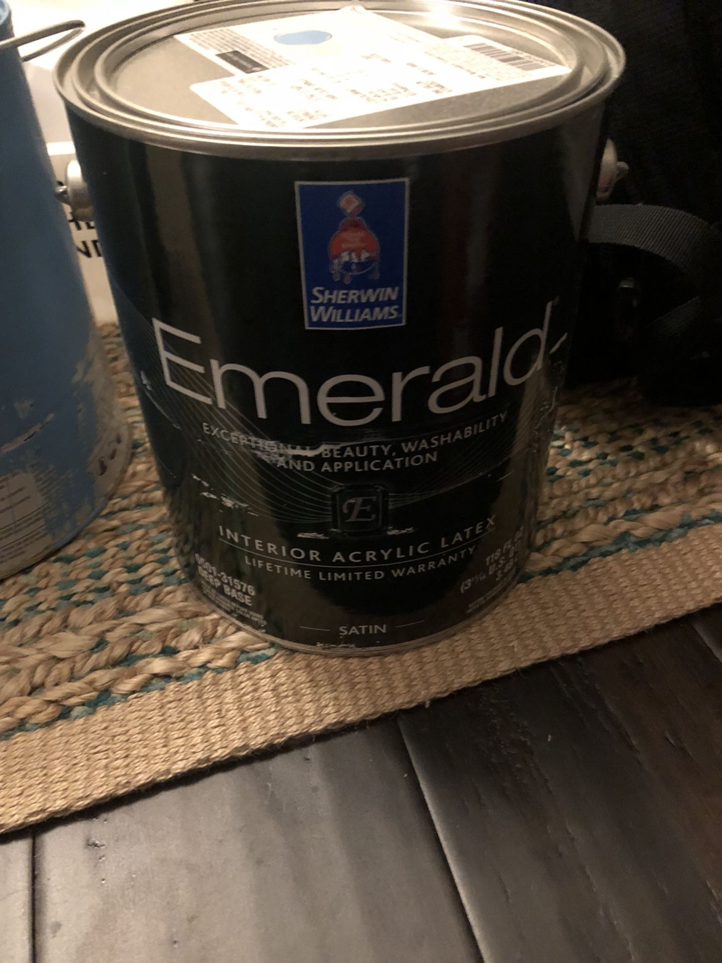 Unused Sherwin Williams 6794 Flyway Blue Zero VOC Paint