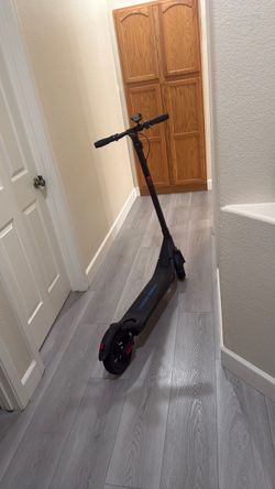 Black Folding Electric Scooters and light